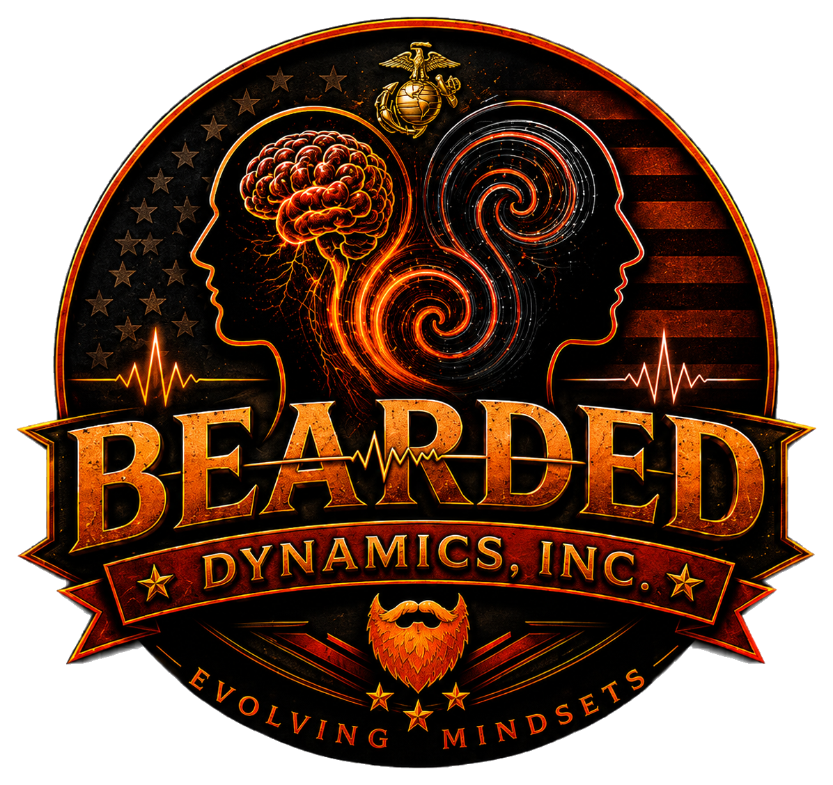 Bearded Dynamics, Inc. Evolving Mindsets logo